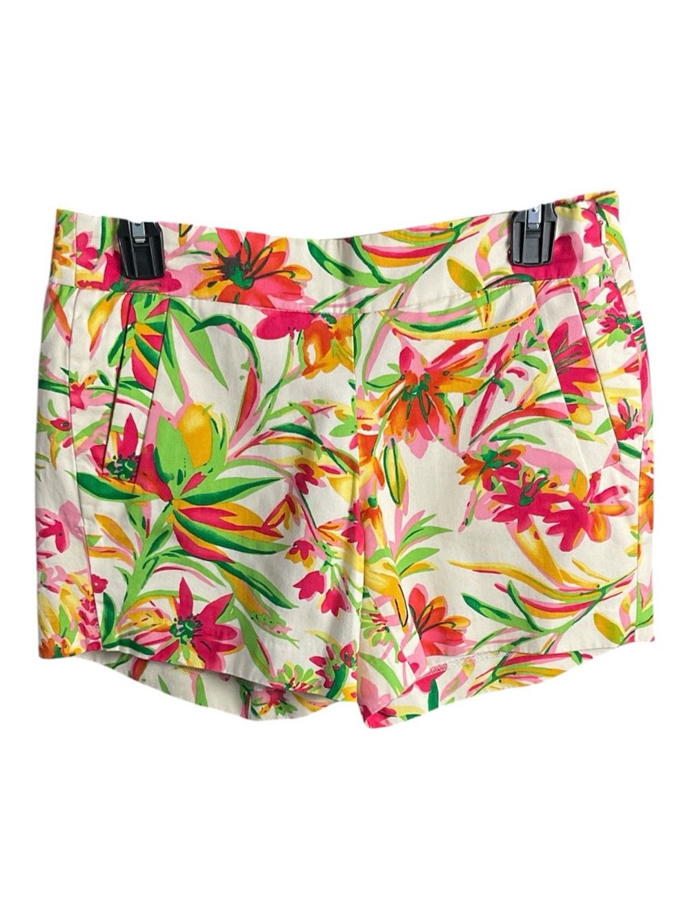 NWOT J.Crew Tropical Garden Floral Chino Shorts Size 2